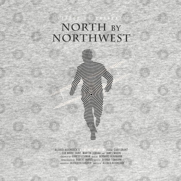 Alfred Hitchcock's North by Northwest. by MonoMagic